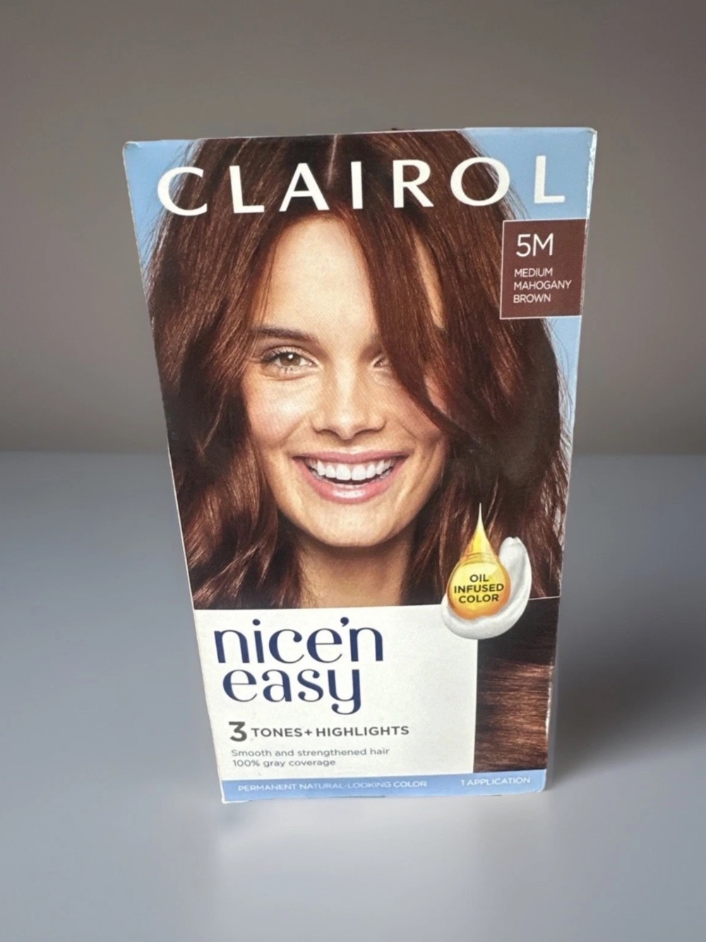 Clairol Nice'n Easy Permanent Hair Color - Medium Mahogany Brown (5M)